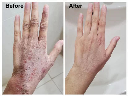 Eczema cured by homeopathic treatment